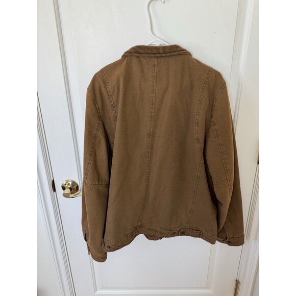 Levi's Quilted 4 Pocket Canvas Jacket Heavyweight Chore Barn Large - Picture 5 of 6